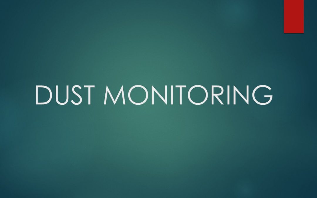 Dust monitoring
