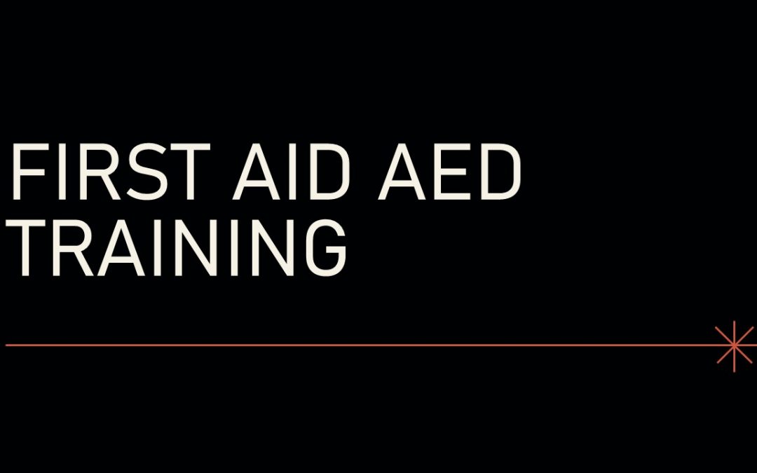 First Aid AED Training