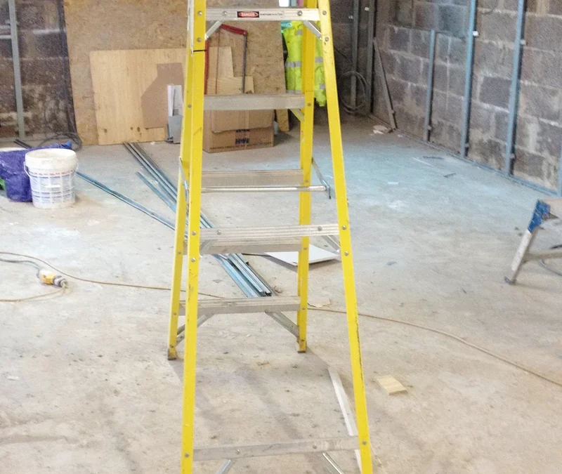 Ladder Training, falls, work at height, ladders