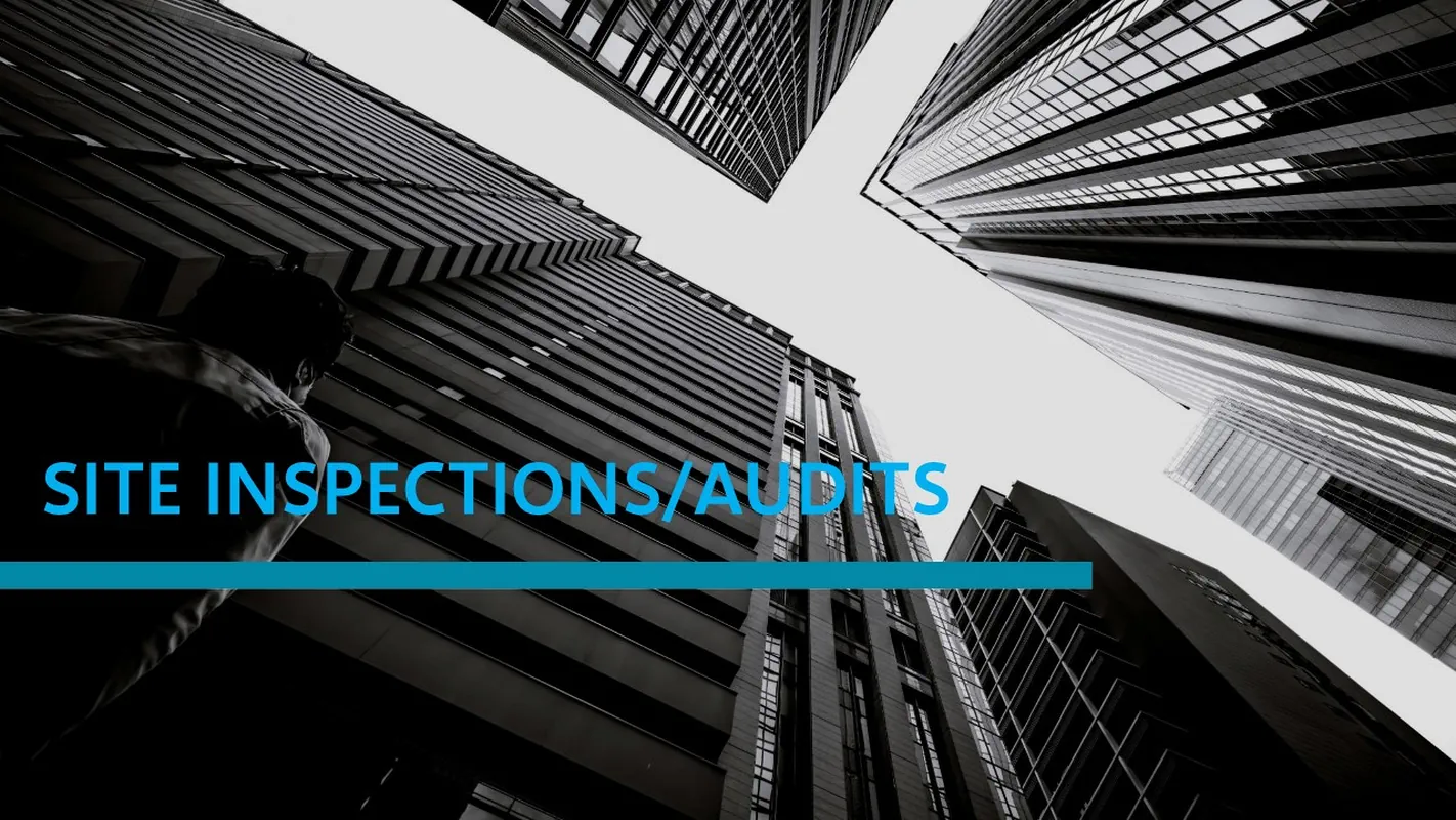 Site Inspection / Audits